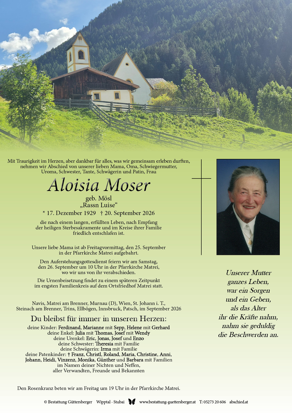 Aloisia Moser